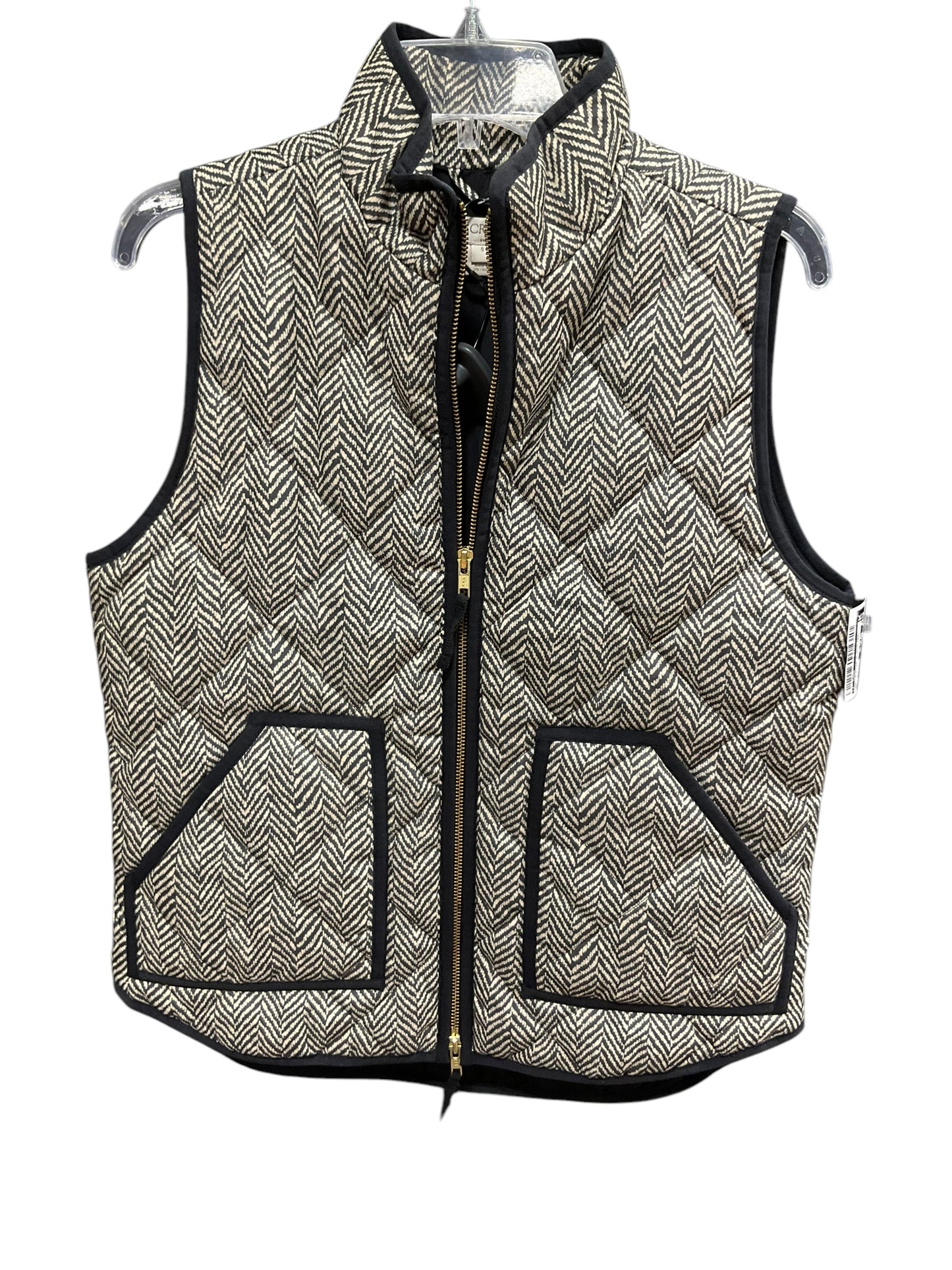 Vest Puffer & Quilted By J. Crew In Tan, Size: S