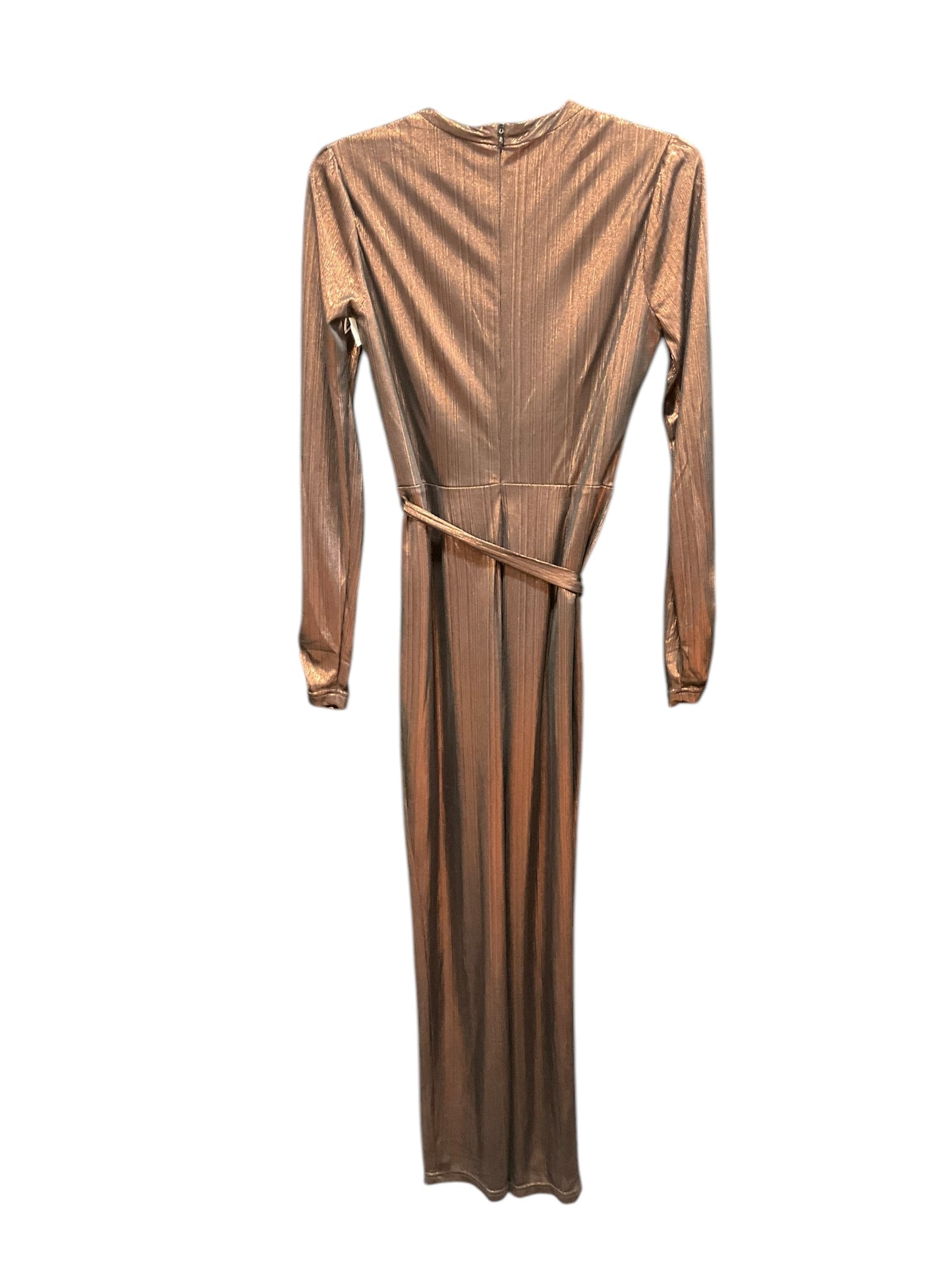 Jumpsuit By Clothes Mentor In Bronze, Size: 18