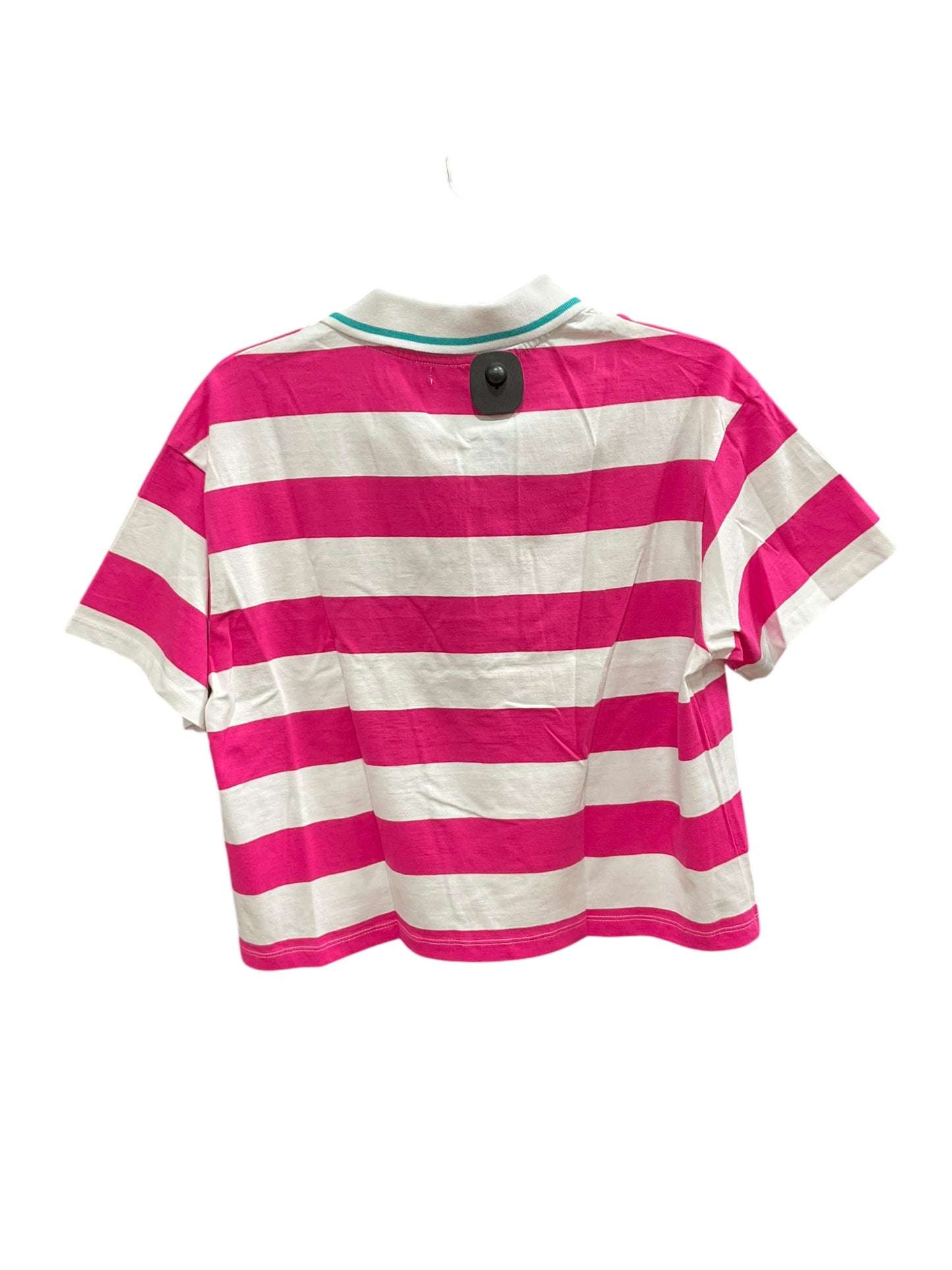 Top Short Sleeve By Polo Ralph Lauren In Striped Pattern, Size: L