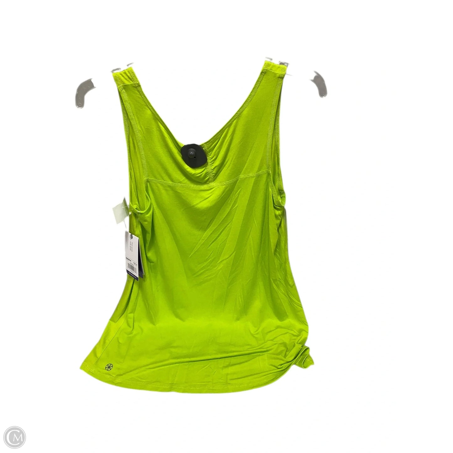 Athletic Tank Top By Gaiam In Green, Size: M