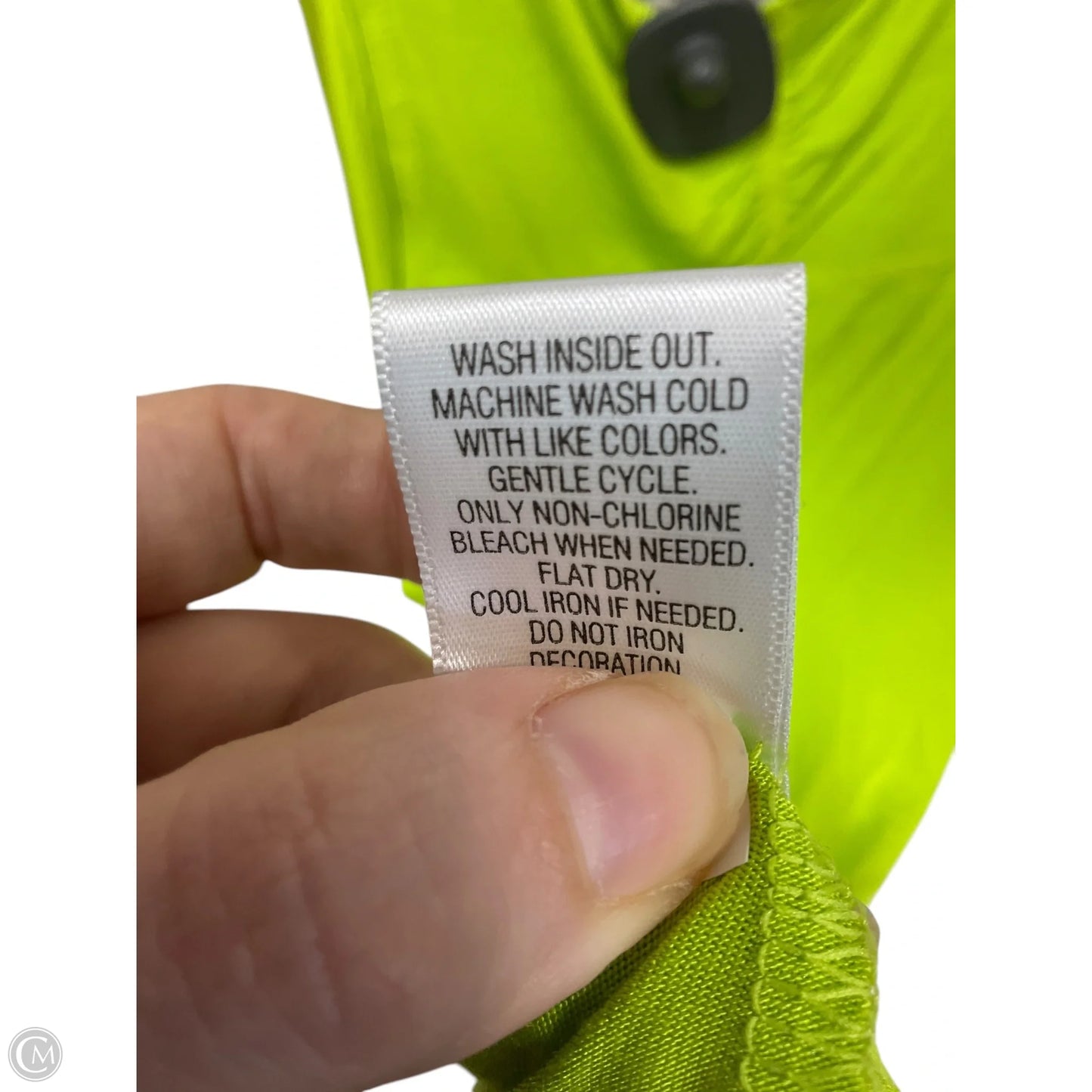Athletic Tank Top By Gaiam In Green, Size: M
