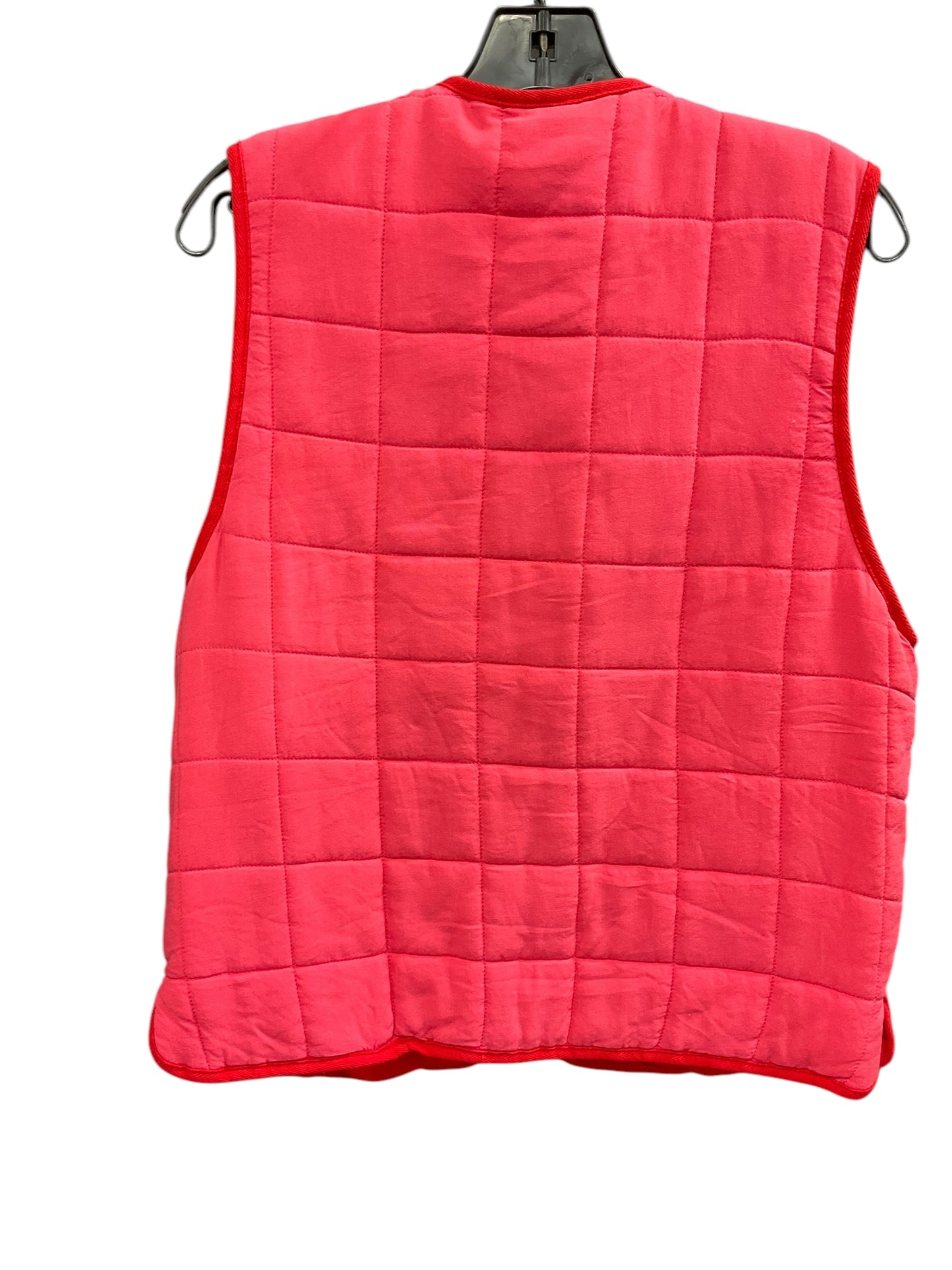 Vest Puffer & Quilted By Clothes Mentor In Pink, Size: M