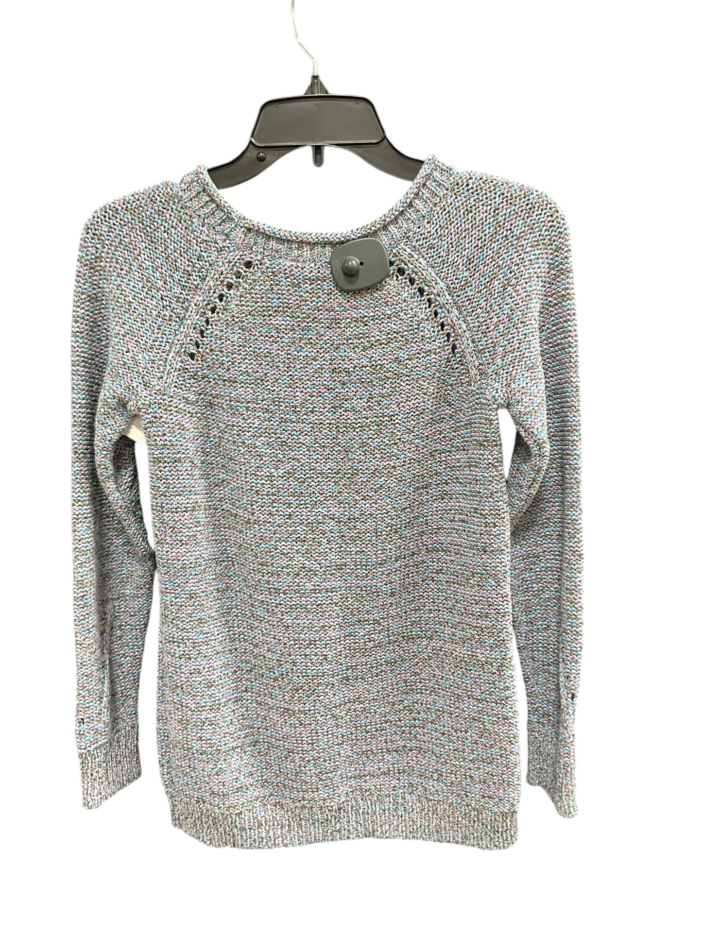 Sweater By Talbots In Blue & Purple, Size: Sp