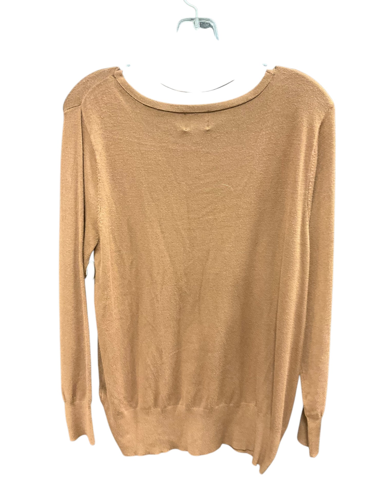 Sweater By Jm Collections In Brown, Size: M