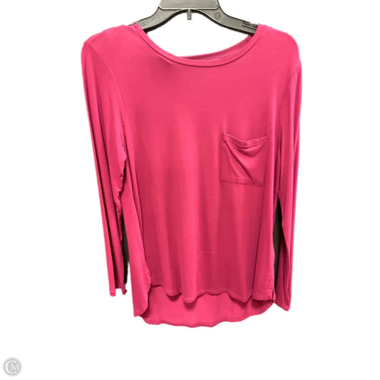 Top Long Sleeve Basic By Clothes Mentor In Red, Size: S