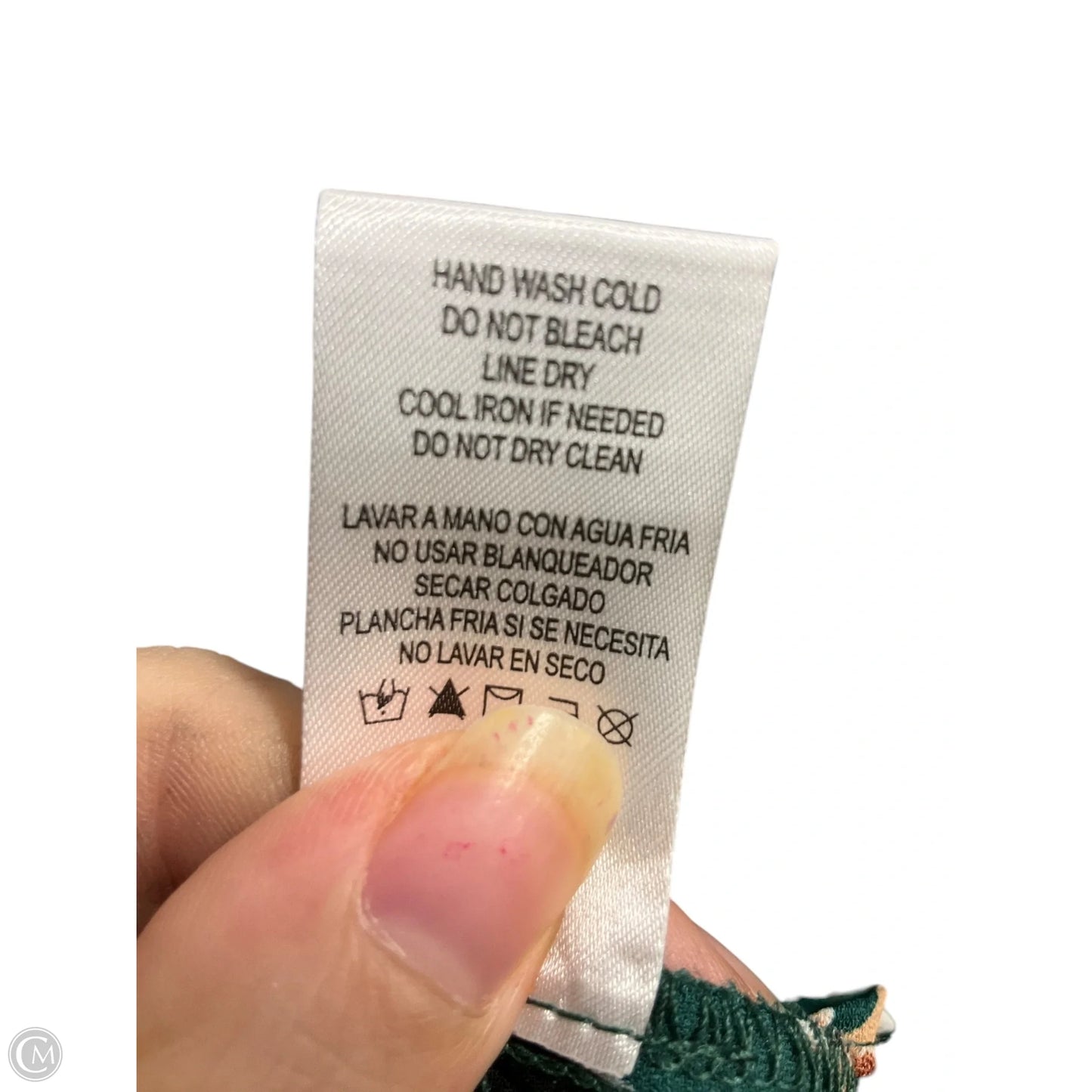 Top Long Sleeve By Clothes Mentor In Green, Size: M