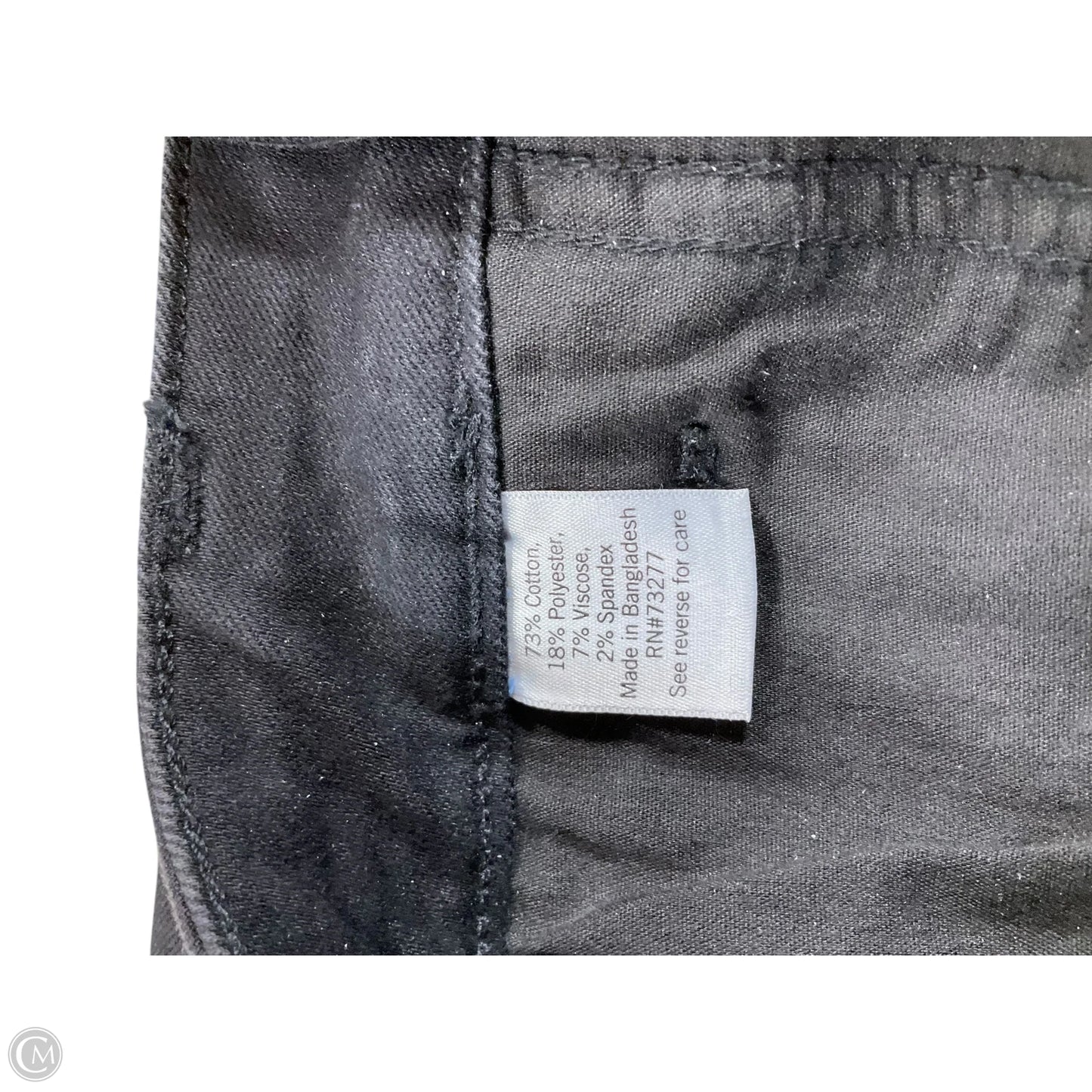 Jeans Boot Cut By Nine West In Black, Size: 8