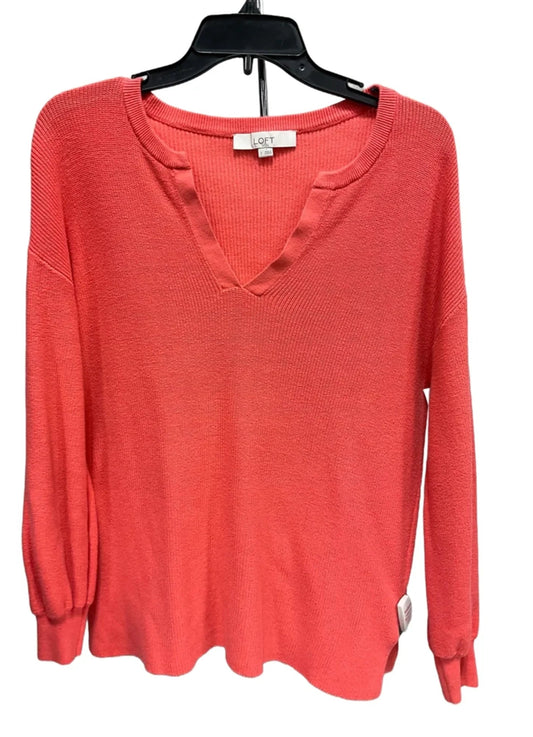Sweater By Loft In Orange, Size: S