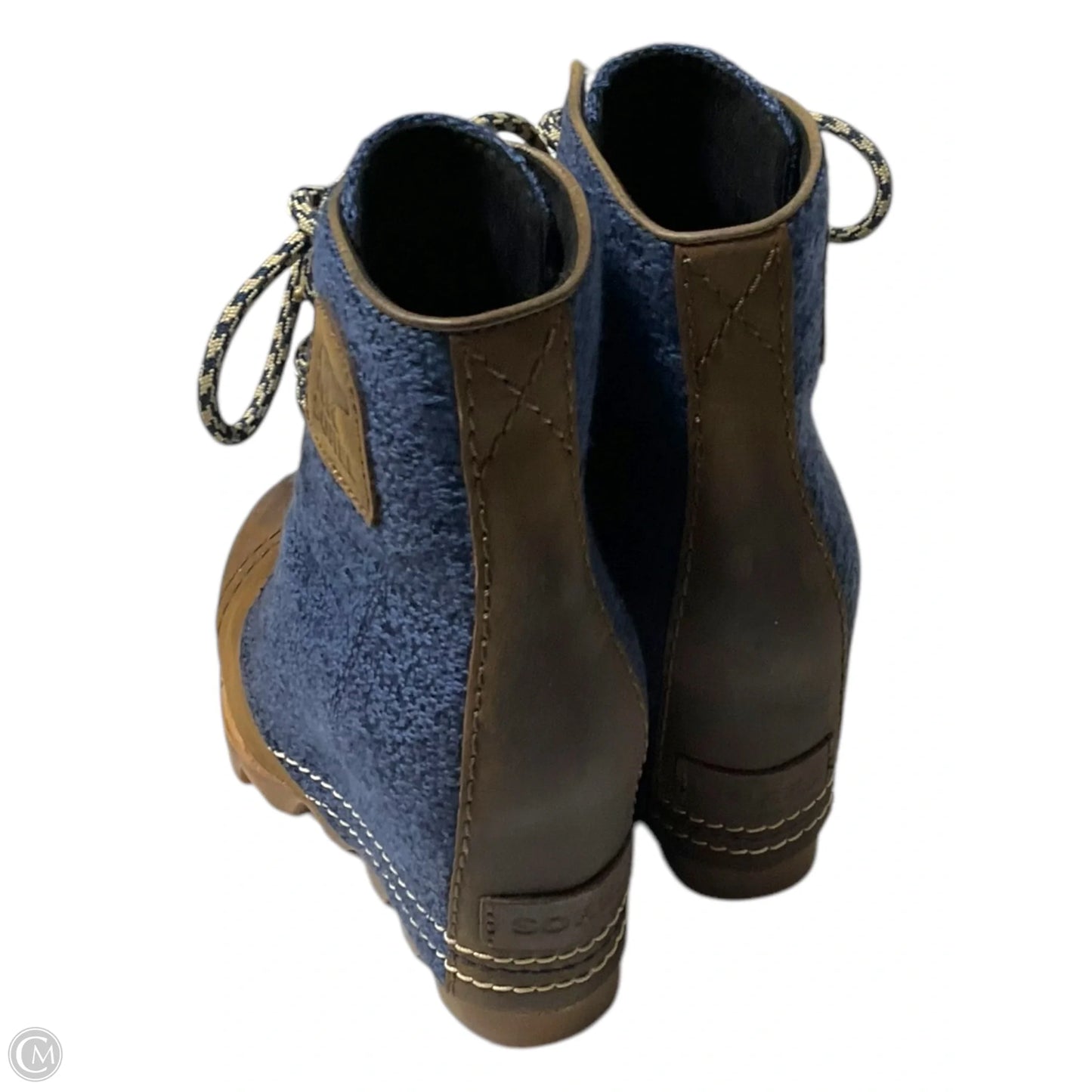 Boots Ankle Flats By Sorel In Navy, Size: 6