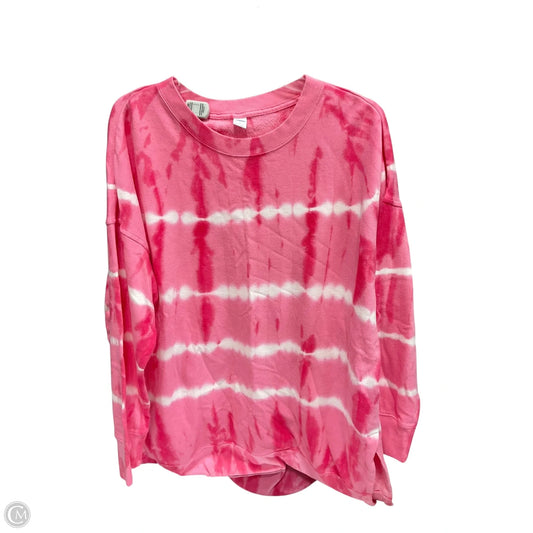 Top Long Sleeve By Old Navy In Pink, Size: L
