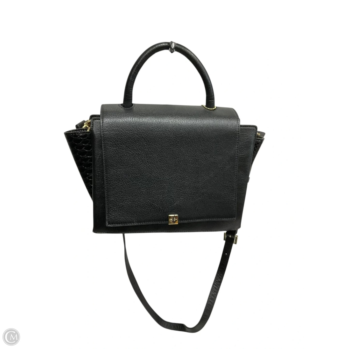 Handbag Leather By Antonio Melani, Size: Medium