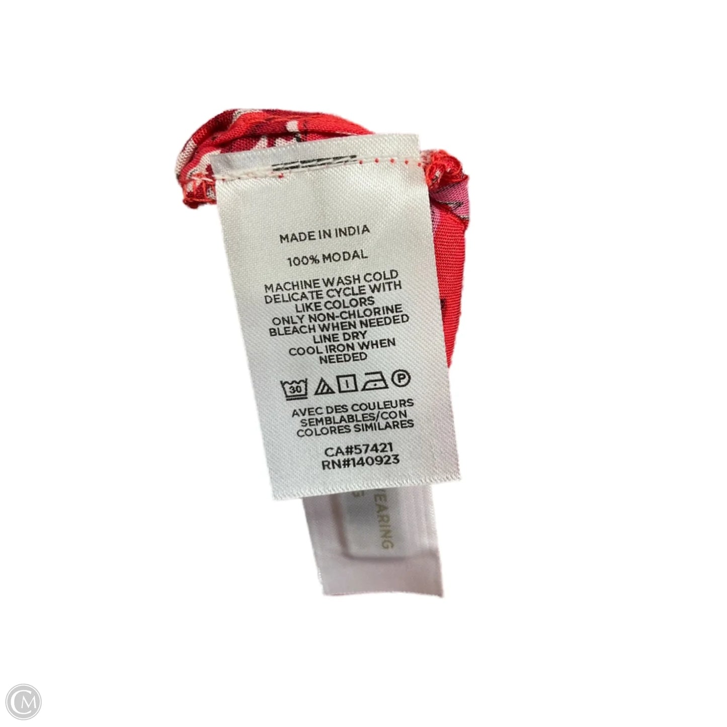 Shawl By Loft In Red, Size: Xs