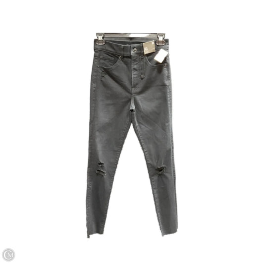 Jeans Skinny By Express In Black, Size: 0