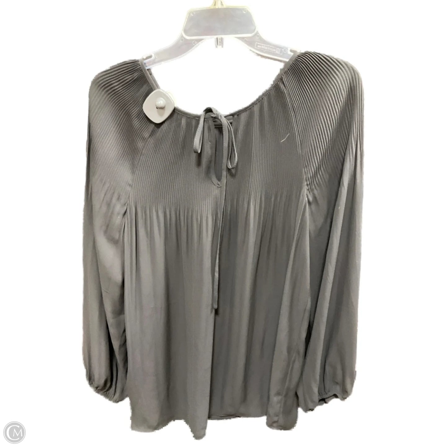 Top Long Sleeve By Max Studio In Black, Size: M