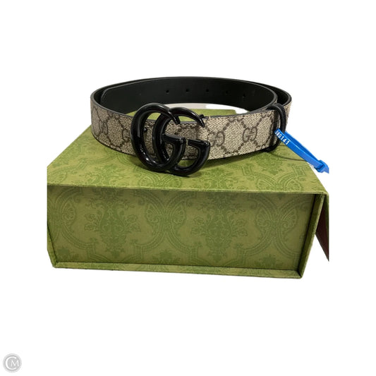 Belt Luxury Designer By Gucci, Size: Small