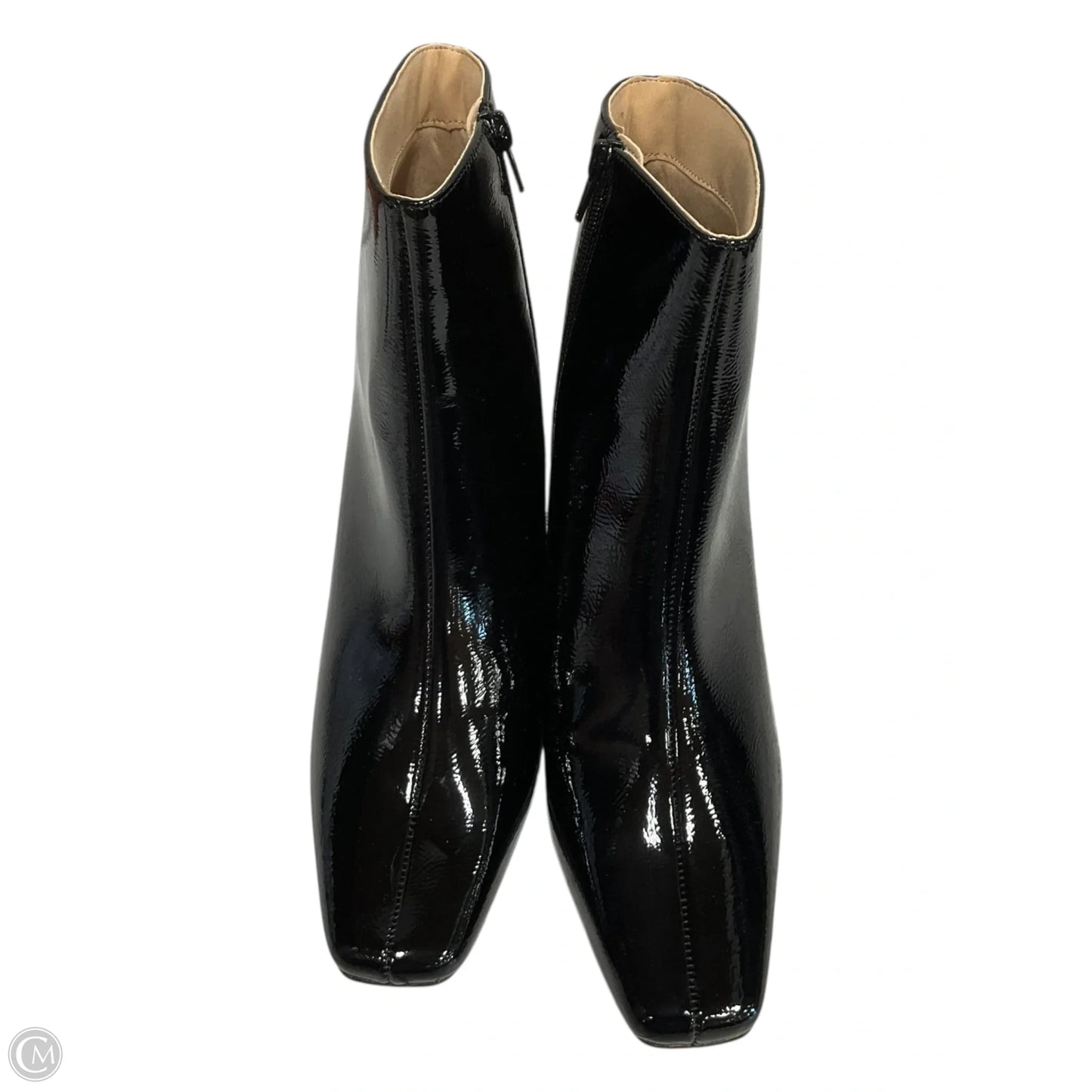 Boots Ankle Heels By Journee In Black, Size: 9.5