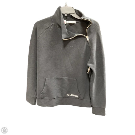 Athletic Sweatshirt Collar By Clothes Mentor In Black, Size: L
