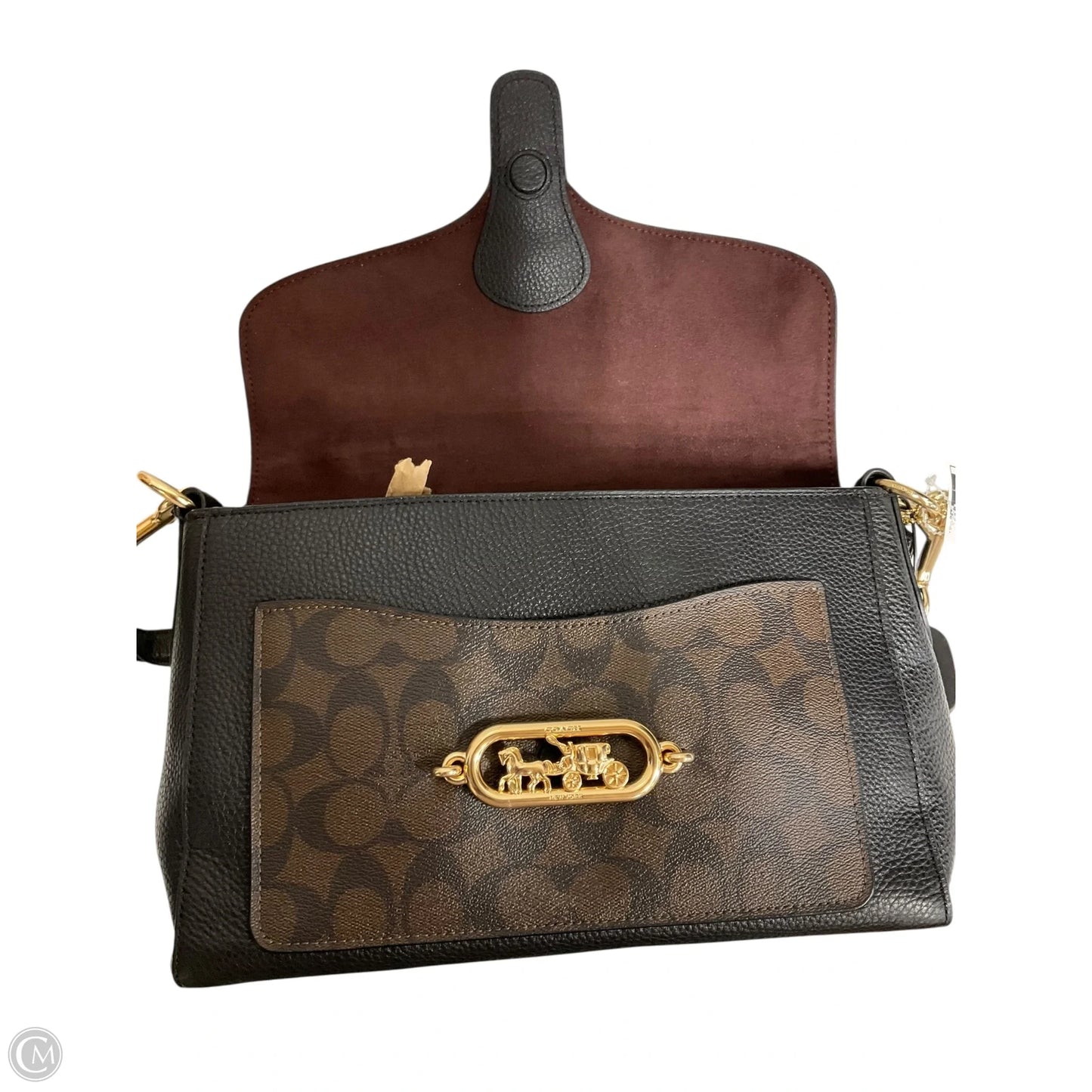 Handbag Designer By Coach, Size: Medium