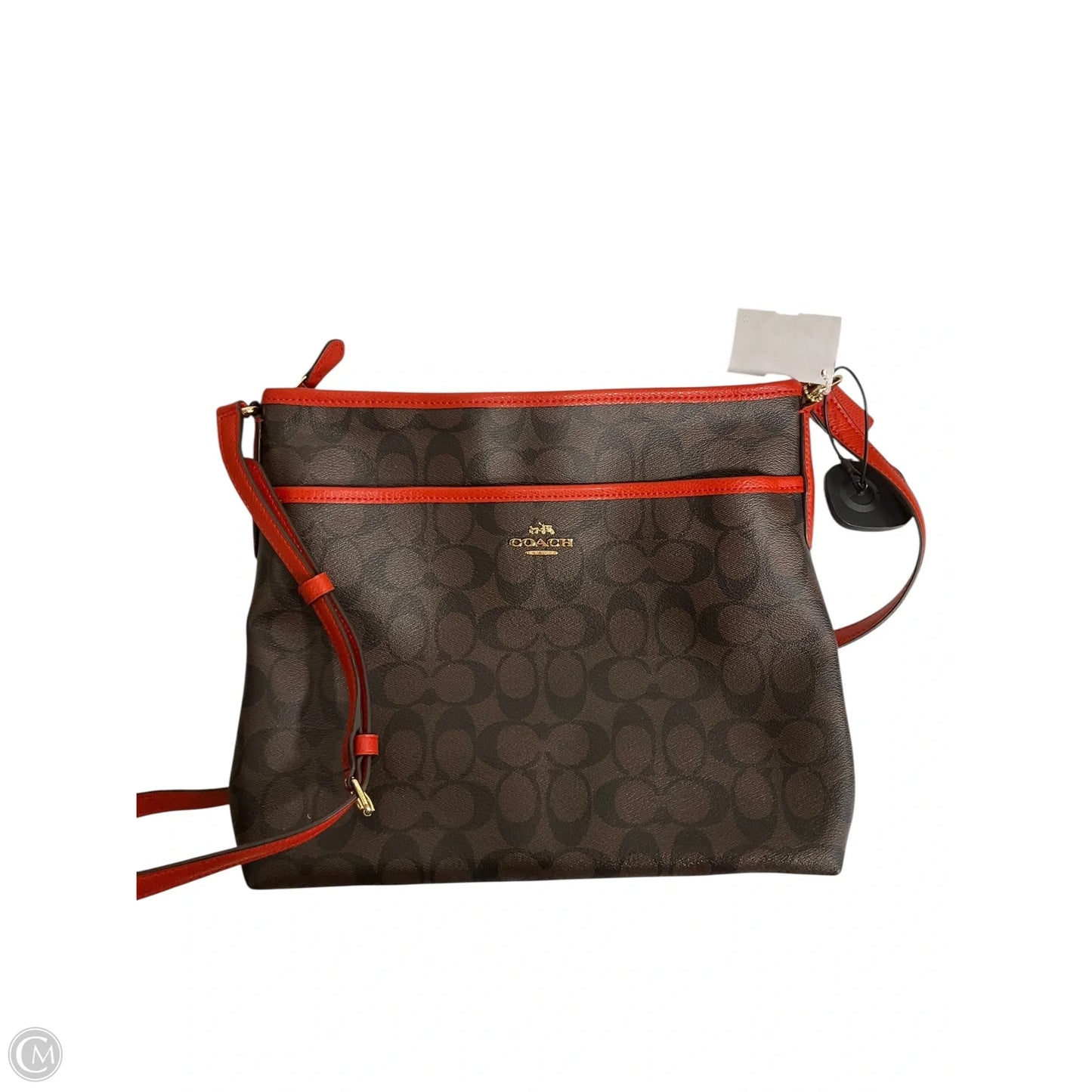 Crossbody Designer By Coach, Size: Medium