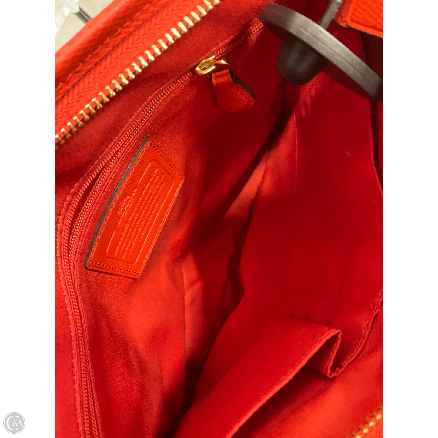 Crossbody Designer By Coach, Size: Medium