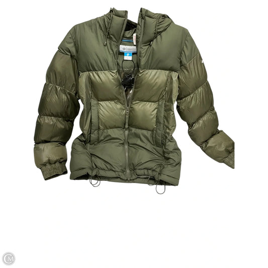 Coat Puffer & Quilted By Columbia In Green, Size: S