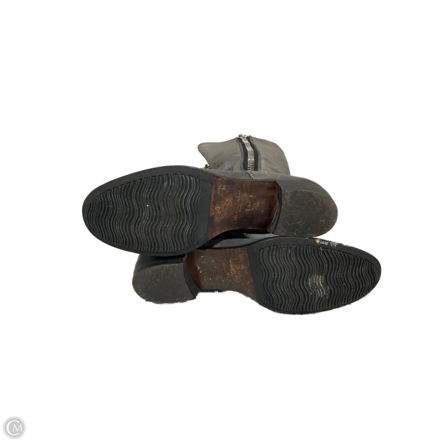 Boots Mid-calf Flats By Kenneth Cole In Grey, Size: 6.5