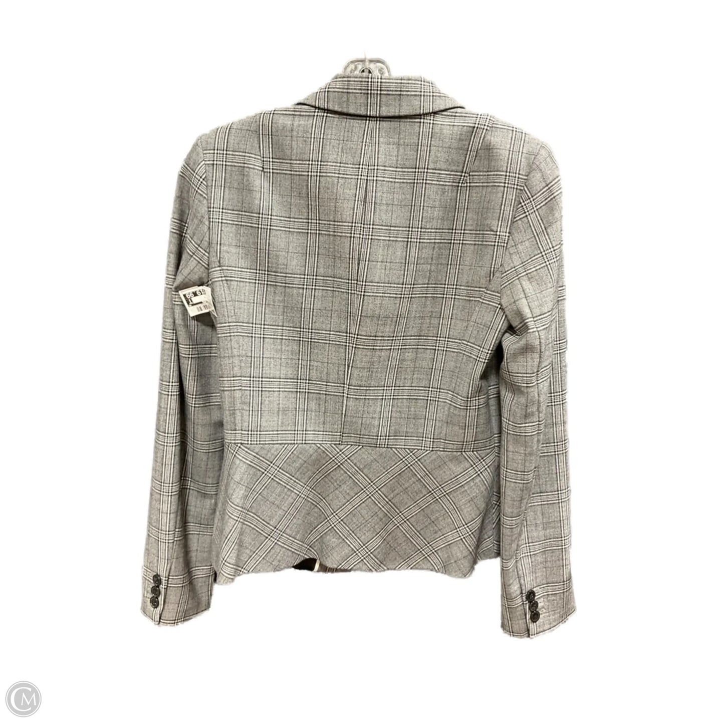 Blazer By Banana Republic In Plaid Pattern, Size: M