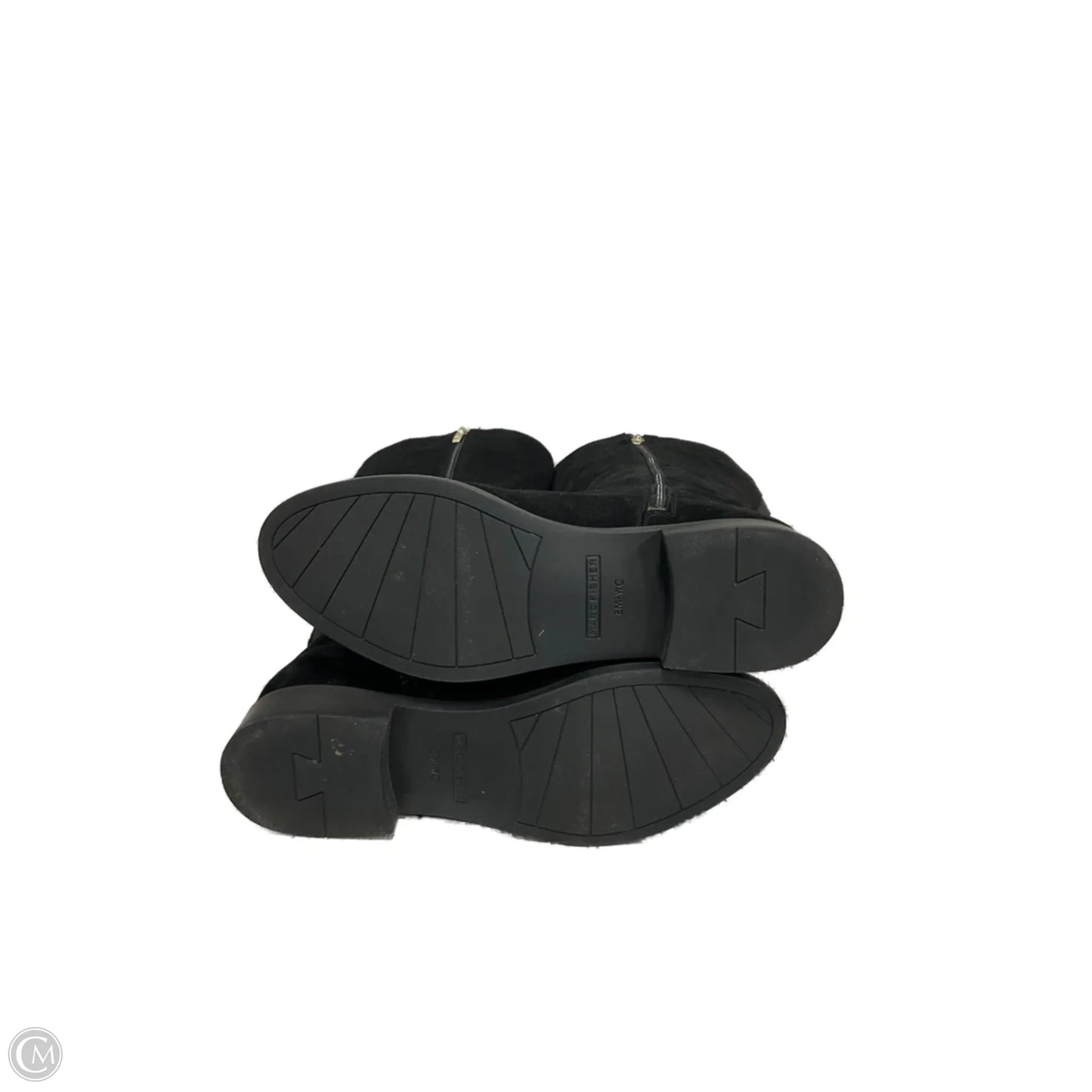 Boots Knee Flats By Marc Fisher In Black, Size: 8