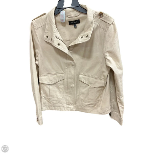 Jacket Other By Talbots In Tan, Size: M