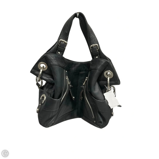 Handbag Leather By B. Makowsky, Size: Large