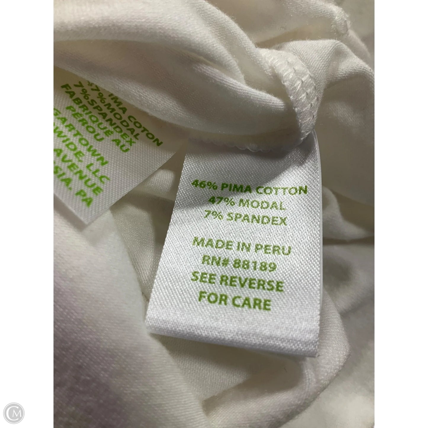 Top Long Sleeve Designer By Lilly Pulitzer In White, Size: Xl
