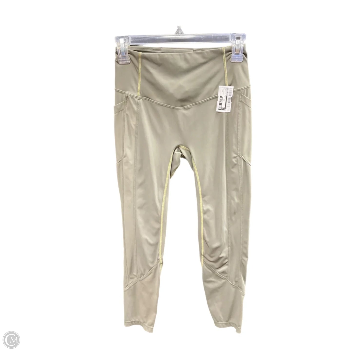 Athletic Leggings By Lululemon In Green, Size: Xs