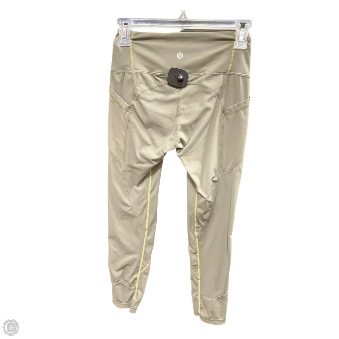 Athletic Leggings By Lululemon In Green, Size: Xs