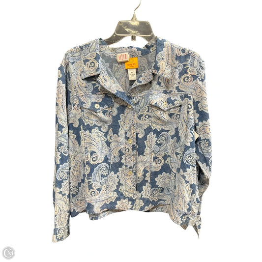 Jacket Other By Ruby Rd In Blue, Size: Lp