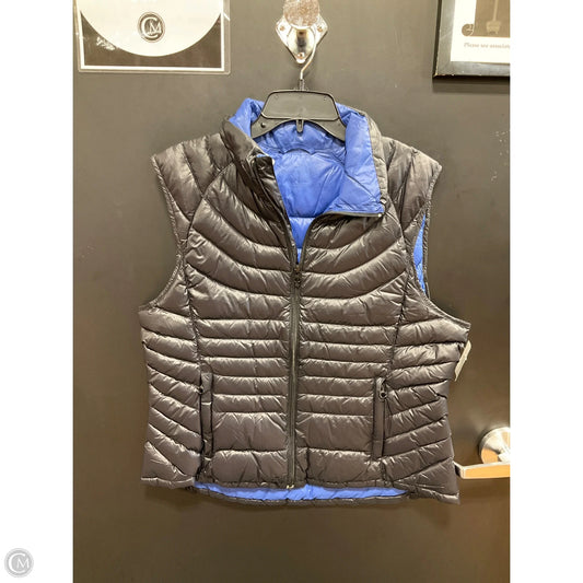 Vest Puffer & Quilted By Bernardo In Black, Size: Xl