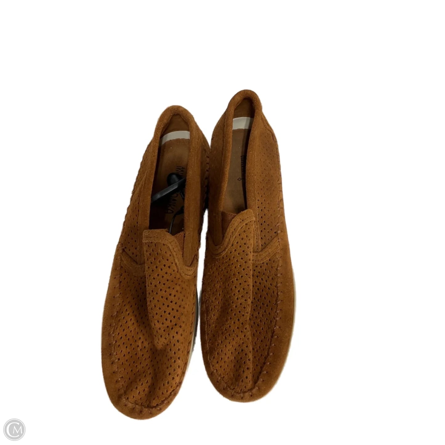 Shoes Flats By Minnetonka In Orange, Size: 9.5