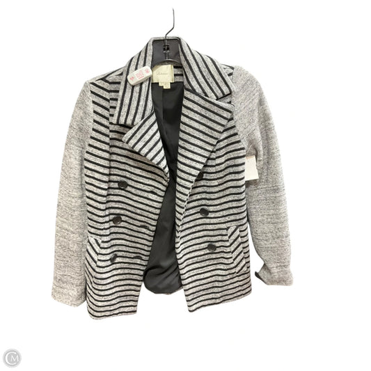 Sweater Cardigan By Elevenses In Striped Pattern, Size: Xs