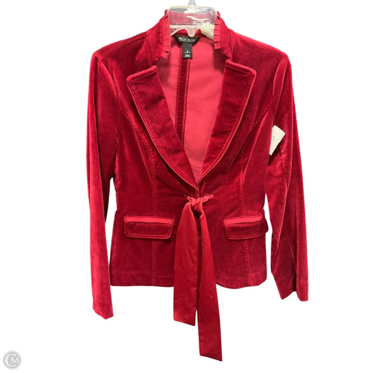 Blazer By White House Black Market In Red, Size: Xs