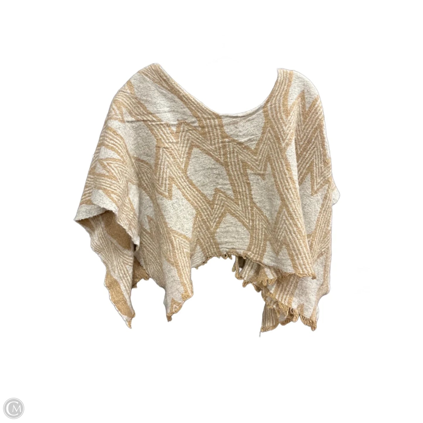 Shawl By Clothes Mentor In Brown, Size: S