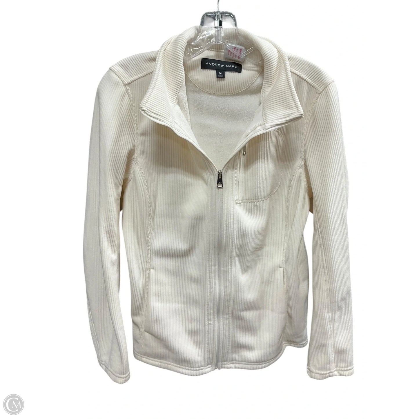 Jacket Other By Andrew Marc In Cream, Size: M
