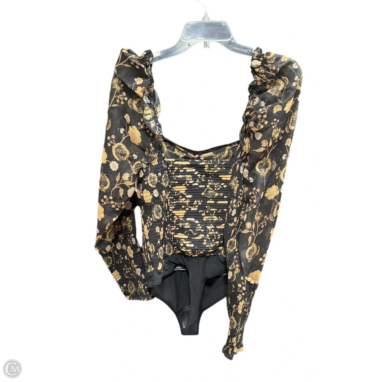 Bodysuit By Free People In Floral Print, Size: S