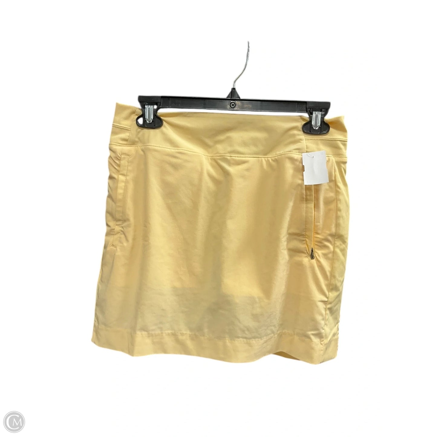 Athletic Skirt By Athleta In Yellow, Size: M