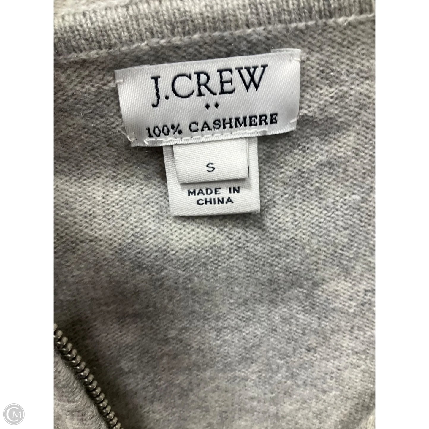 Sweater Cardigan By J. Crew In Grey, Size: S
