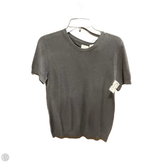 Top Short Sleeve By J. Crew In Black, Size: S