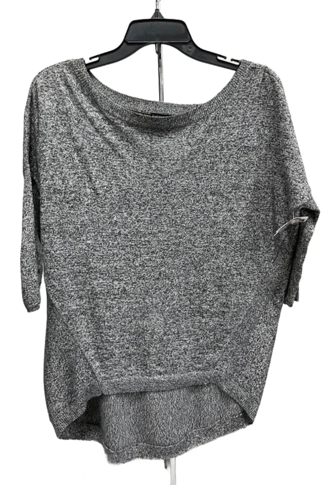 Top Long Sleeve By Express In Grey, Size: Xs
