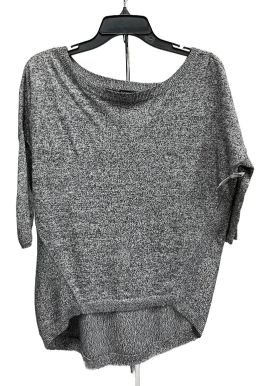 Top Long Sleeve By Express In Grey, Size: Xs