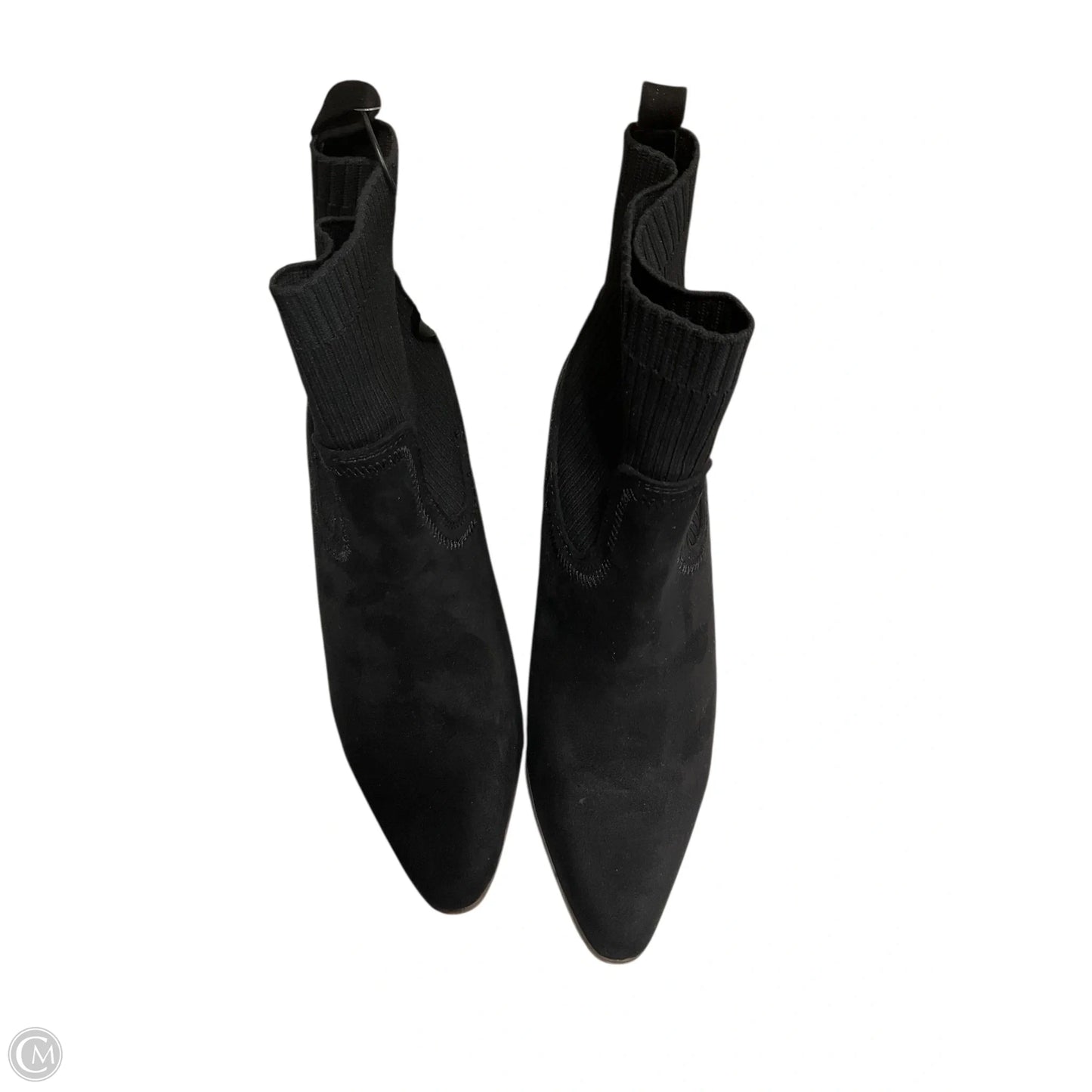Boots Ankle Heels By Universal Thread In Black, Size: 9.5