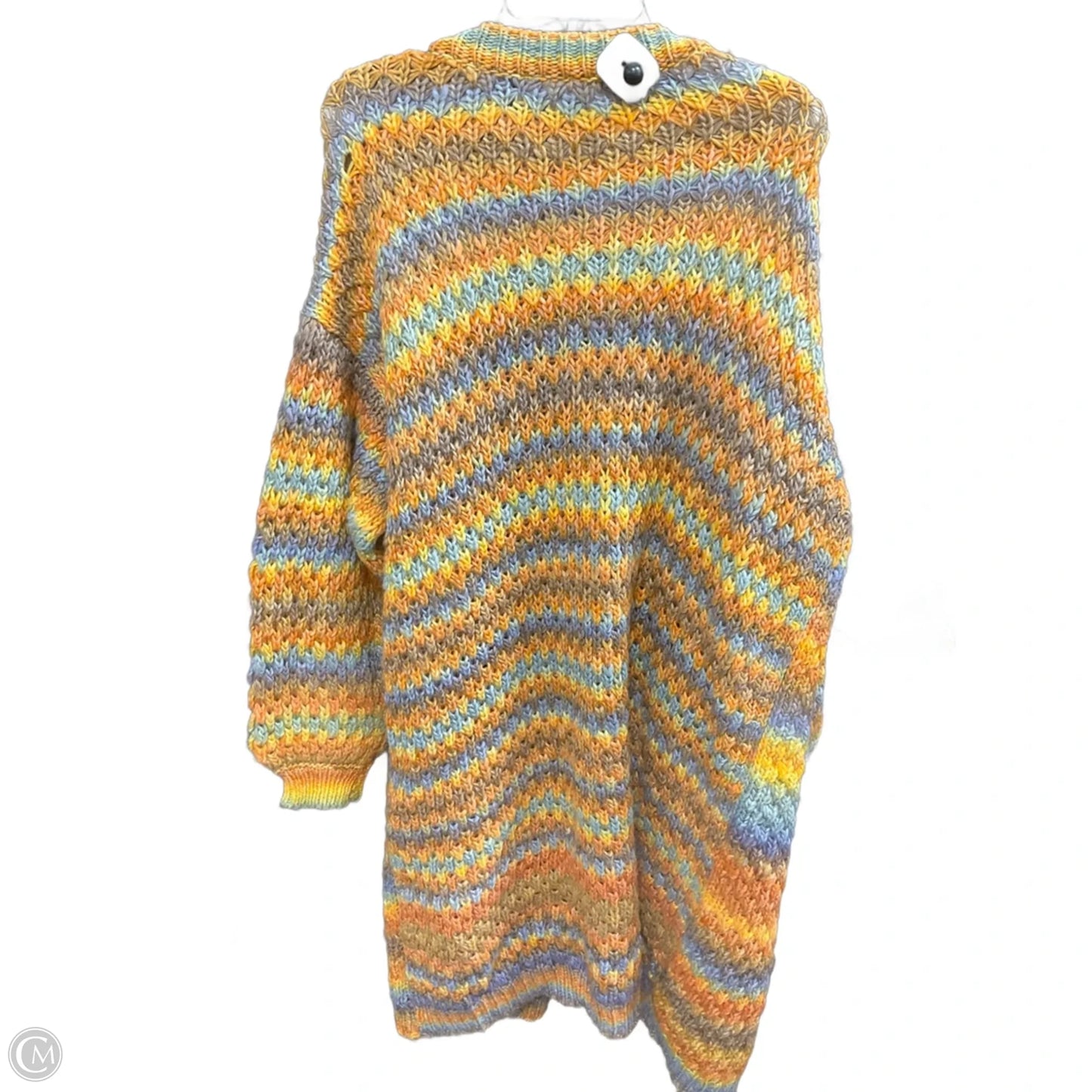 Sweater Cardigan By Vince Camuto In Multi-colored, Size: 2x