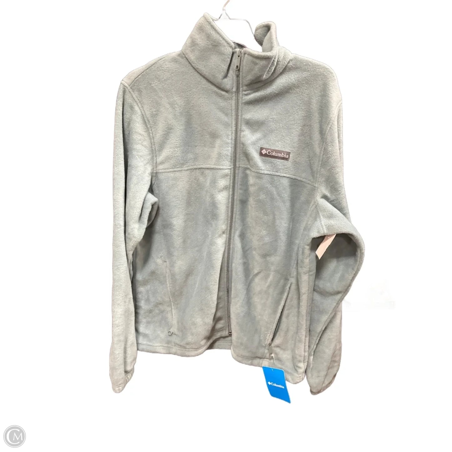 Jacket Fleece By Columbia In Teal, Size: M