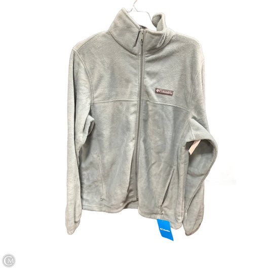 Jacket Fleece By Columbia In Teal, Size: M